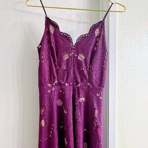 NWT Orchid Lace Dress x Moulinette Soeurs for Anthropologie, sz 0 🌸